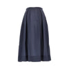tecno creponne midi skirt