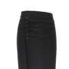 viscose-blend midi skirt