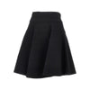 wool cloth knee-length skirt