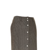 knitted midi skirt