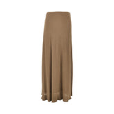 ALBERTA FERRETTI 42 crepe long skirt