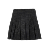 PINKO 42 strass-embellished pleated mini skirt
