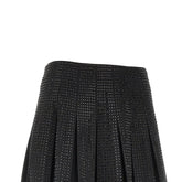 PINKO 42 strass-embellished pleated mini skirt