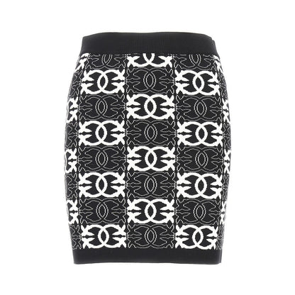 PINKO M jacquard knit mini skirt