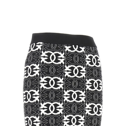 PINKO M jacquard knit mini skirt