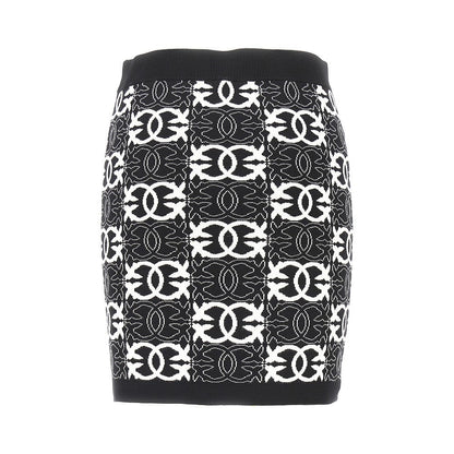 PINKO M jacquard knit mini skirt