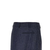 gabardine mini skirt with rhinestones