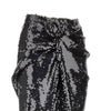 sequinned midi skirt