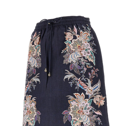 ZIMMERMANN I rhiannon scalloped midi skirt