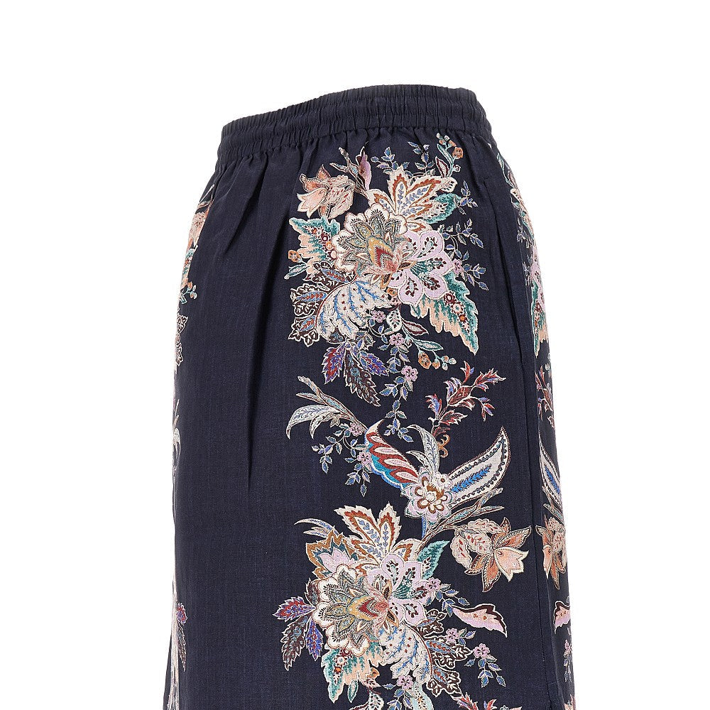 ZIMMERMANN I rhiannon scalloped midi skirt