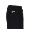 knitted midi skirt with scalloped edges