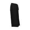 gathered jersey midi skirt