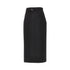 SPORTMAX 40 wool midi skirt with belt