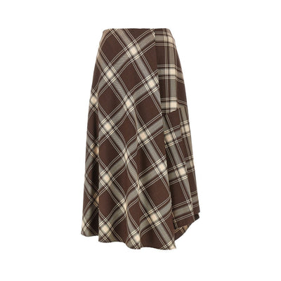 check batavia midi skirt