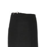 GUCCI 40 wrap skirt with horsebit details