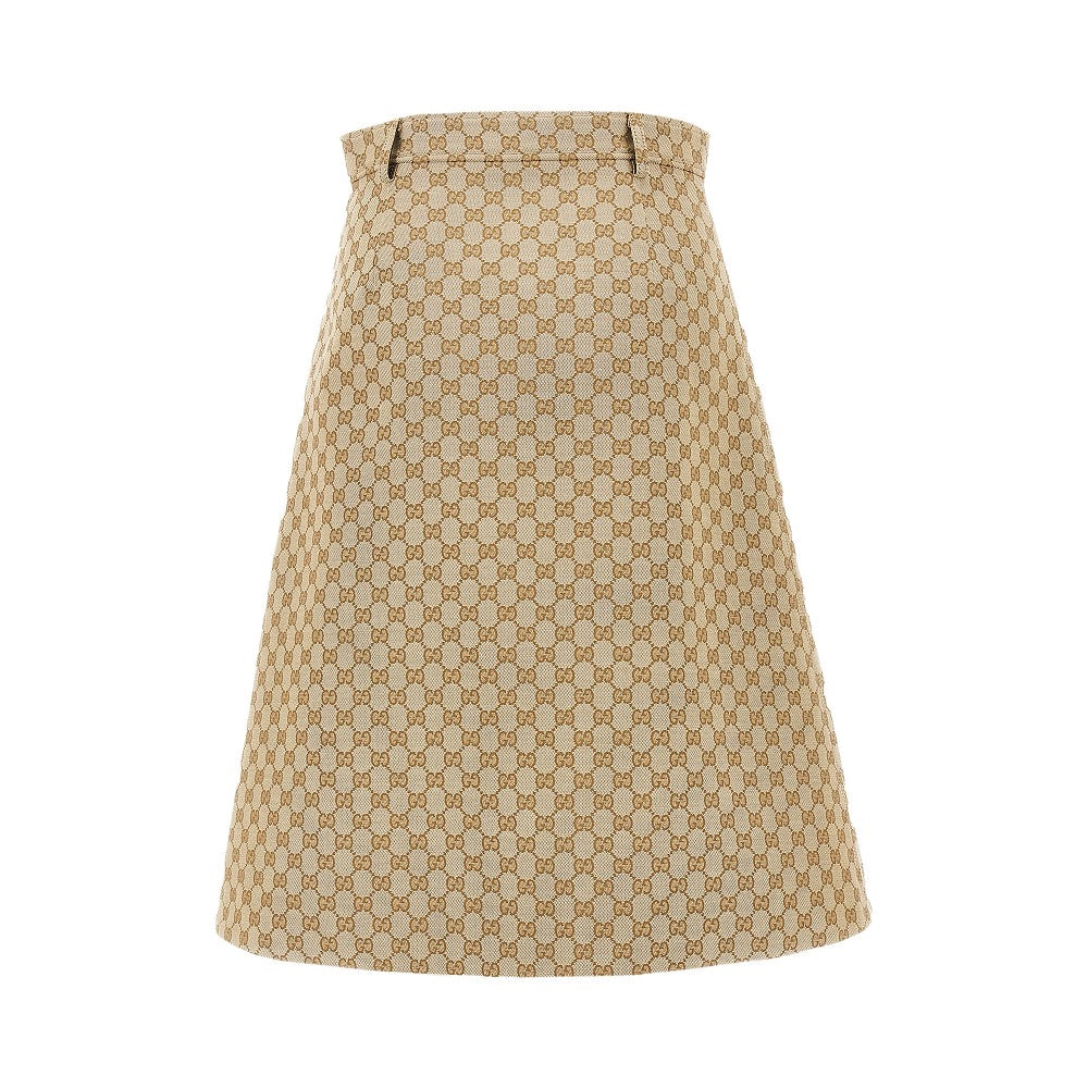 gg canvas a-line skirt
