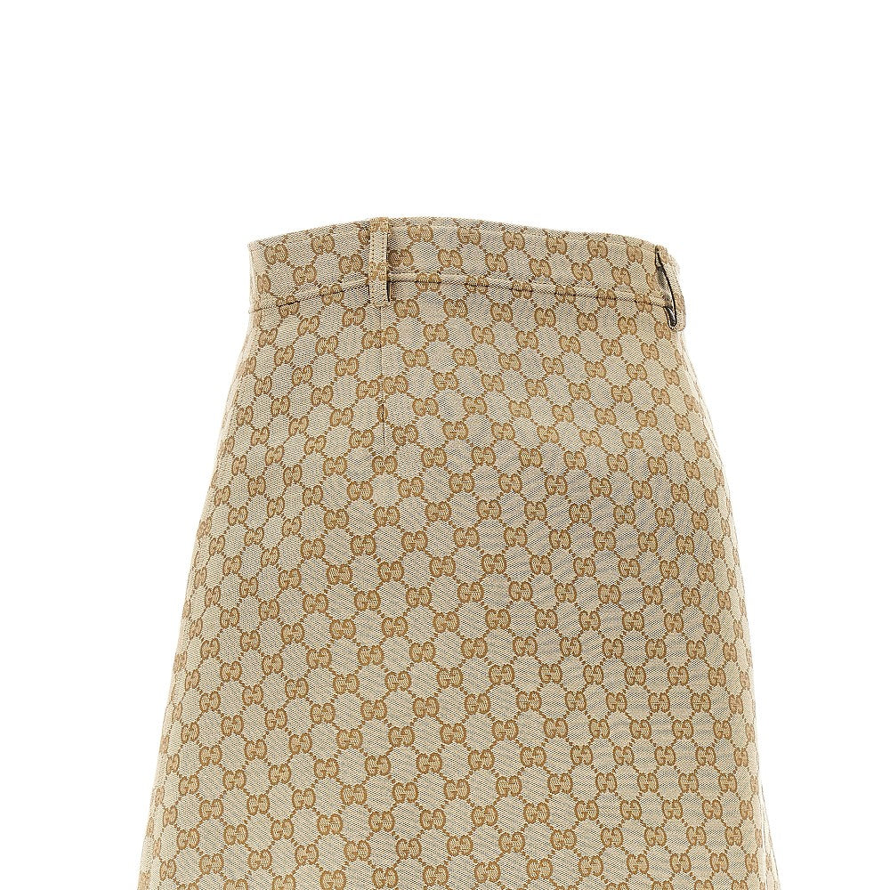 gg canvas a-line skirt