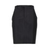silk faille pencil skirt