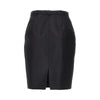 silk faille pencil skirt