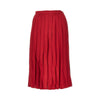 jacquard silk midi skirt
