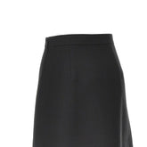VALENTINO 40 crepe couture mini skirt