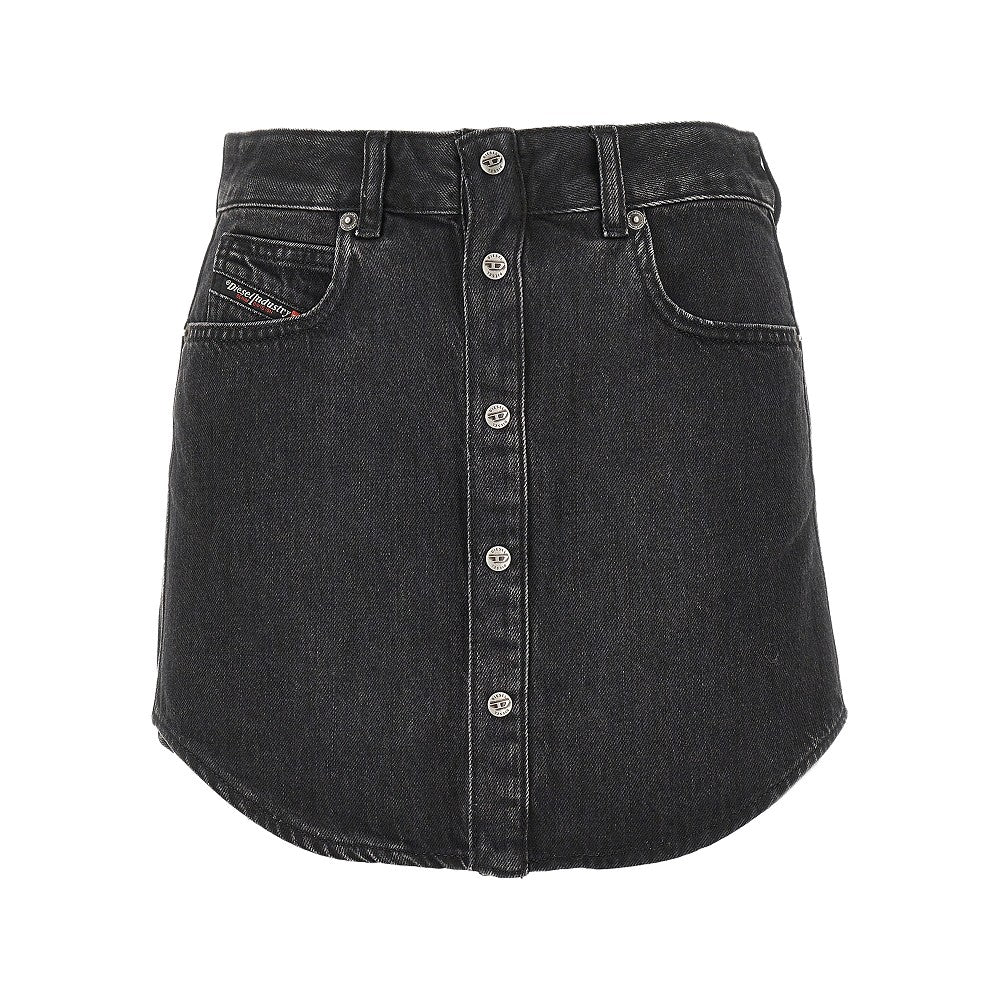 DIESEL 26 de-ard denim mini skirt