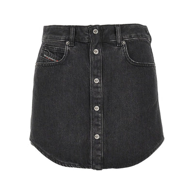 de-ard denim mini skirt