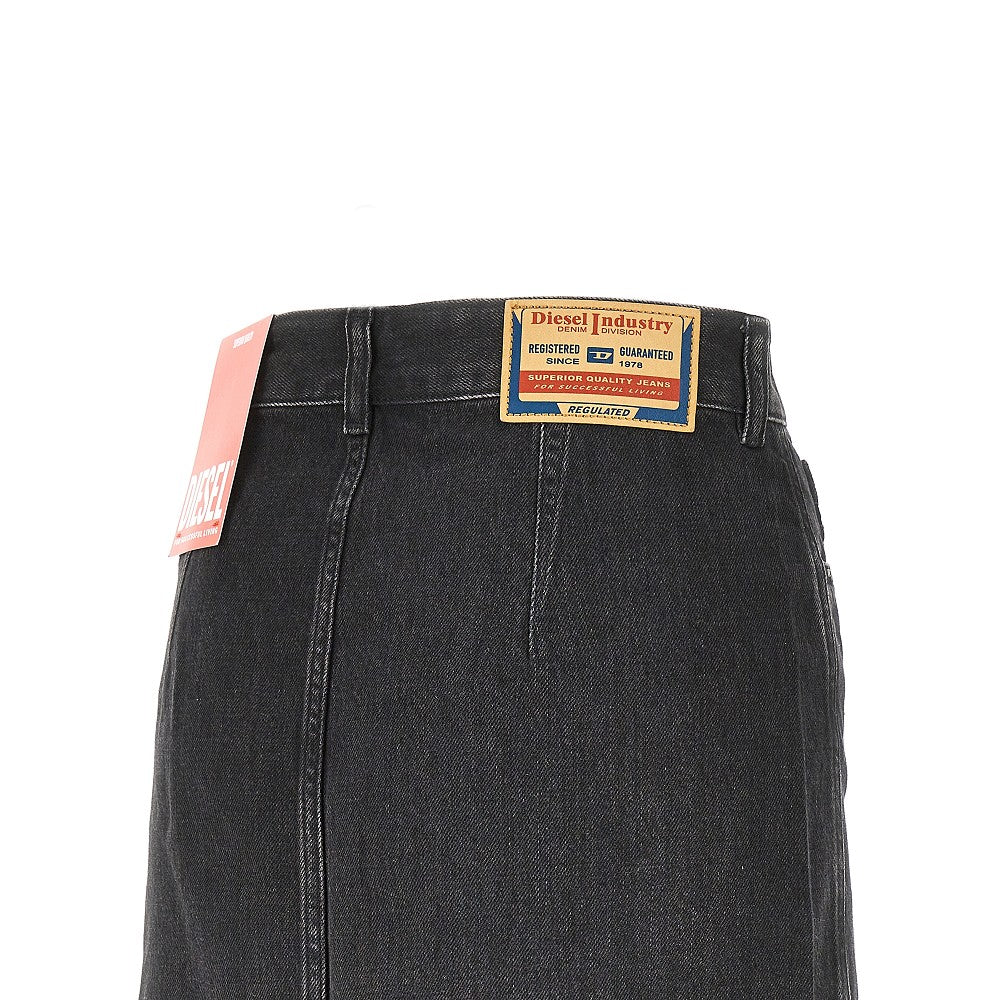 de-ard denim mini skirt