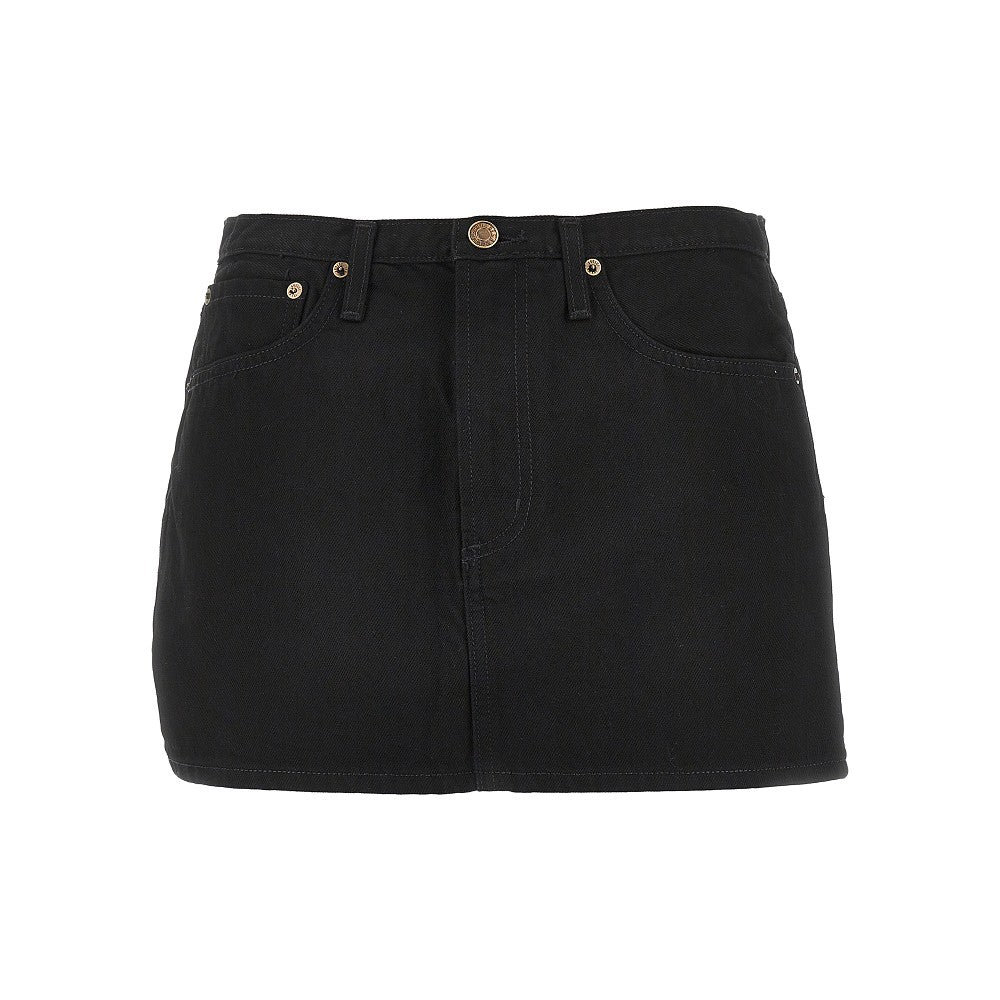 AGOLDE 25 keira denim mini skirt