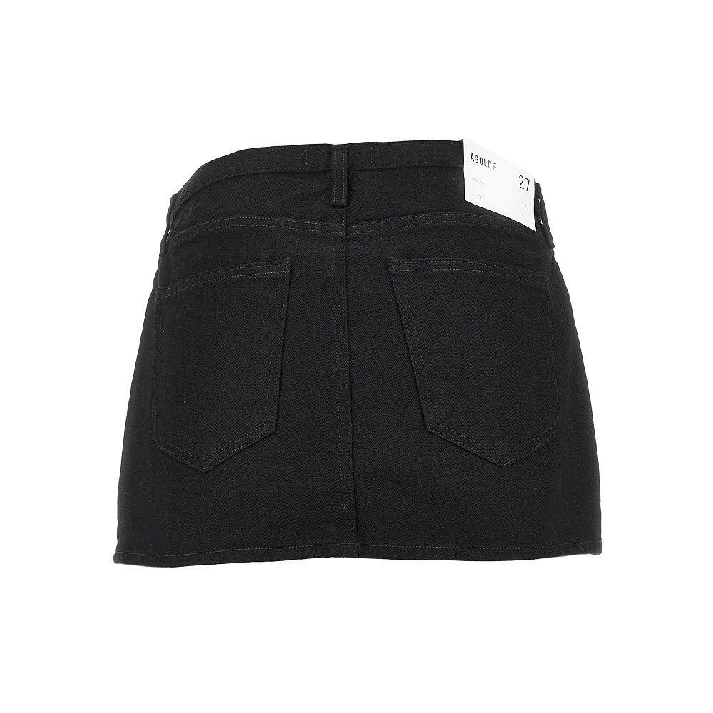 AGOLDE 25 keira denim mini skirt