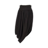 draped jersey skirt