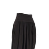 draped jersey skirt