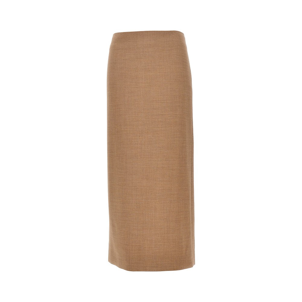 ARMARIUM 40 jackie stretch wool midi skirt