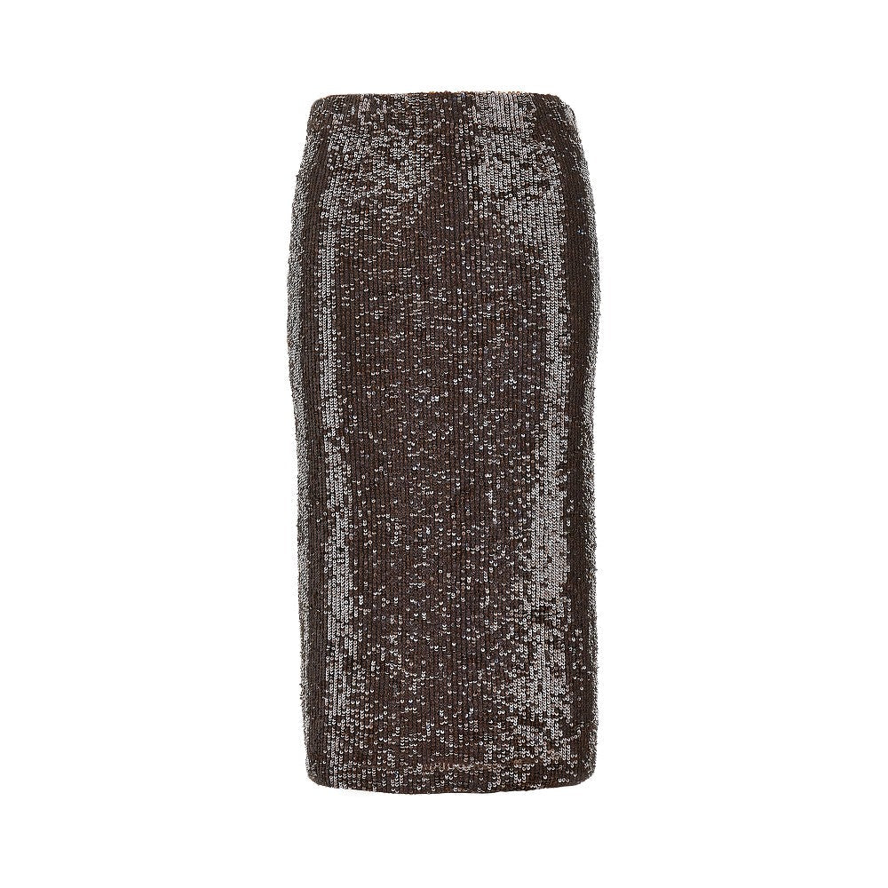 P.A.R.O.S.H. S sequinned midi skirt