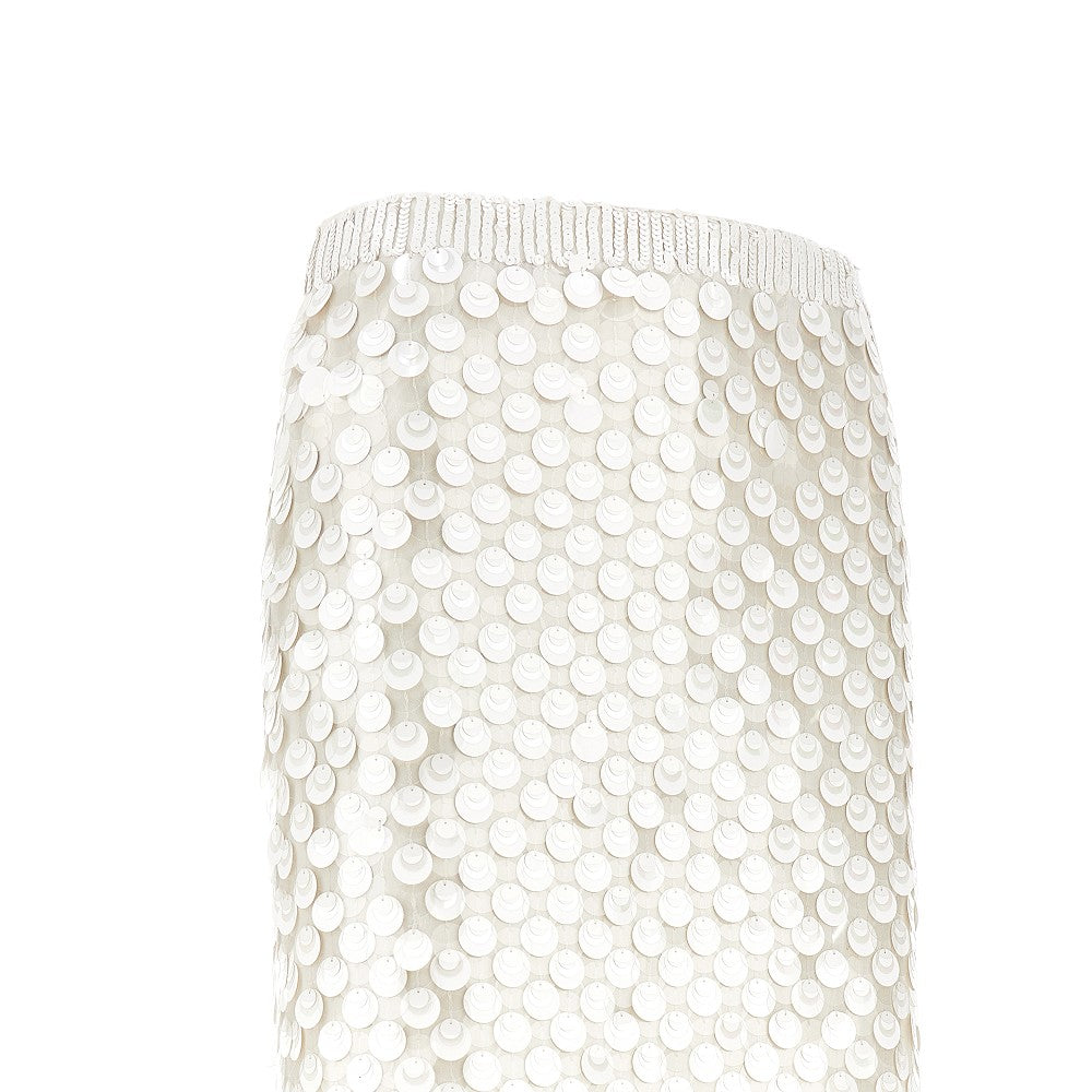 P.A.R.O.S.H. S sequinned midi skirt
