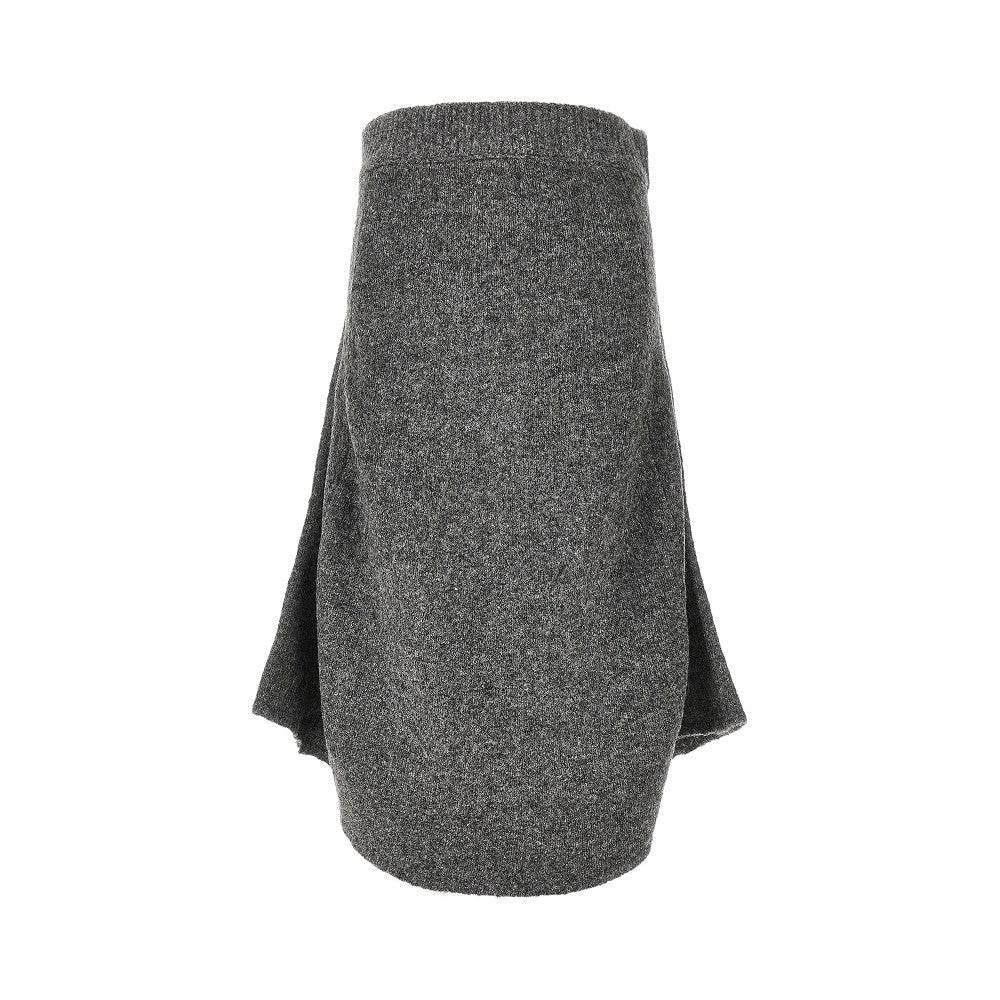 ENTIRE STUDIOS XS-S knitted flared skirt