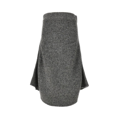 ENTIRE STUDIOS XS-S knitted flared skirt