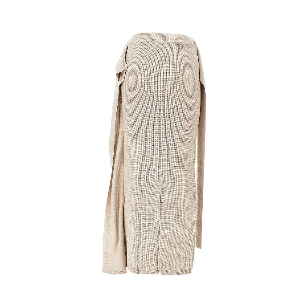 ENTIRE STUDIOS XS-S knitted long skirt