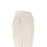 ENTIRE STUDIOS XS draped jersey long skirt