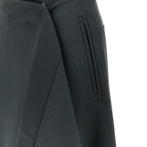 AMI 36 wool wrap-around skirt