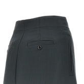 AMI 36 wool wrap-around skirt