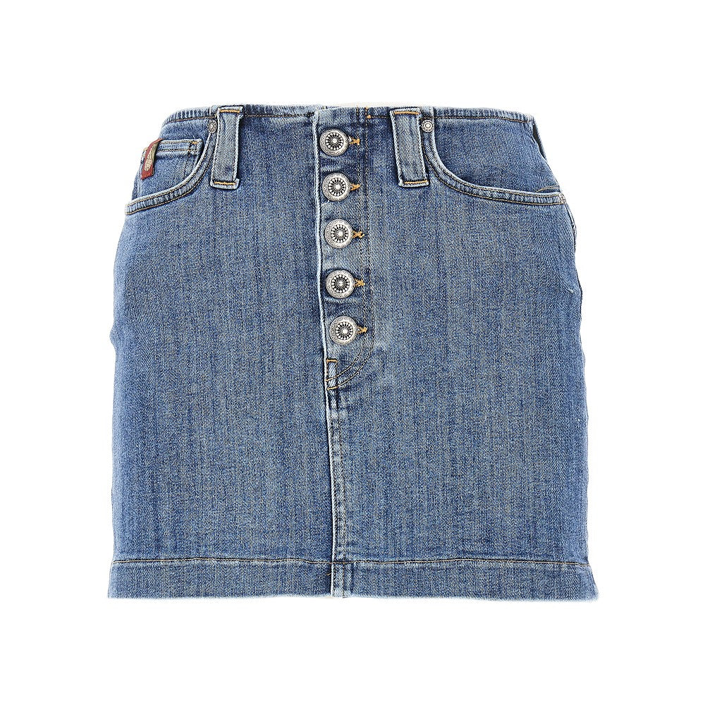 esibizionista capsule denim mini skirt