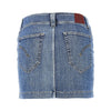 esibizionista capsule denim mini skirt