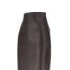 inga leather ankle-length skirt