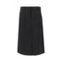 JIL SANDER 38 gabardine skirt with raw finishes