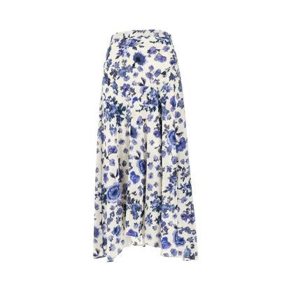 ISABEL MARANT 38 sakura printed silk skirt