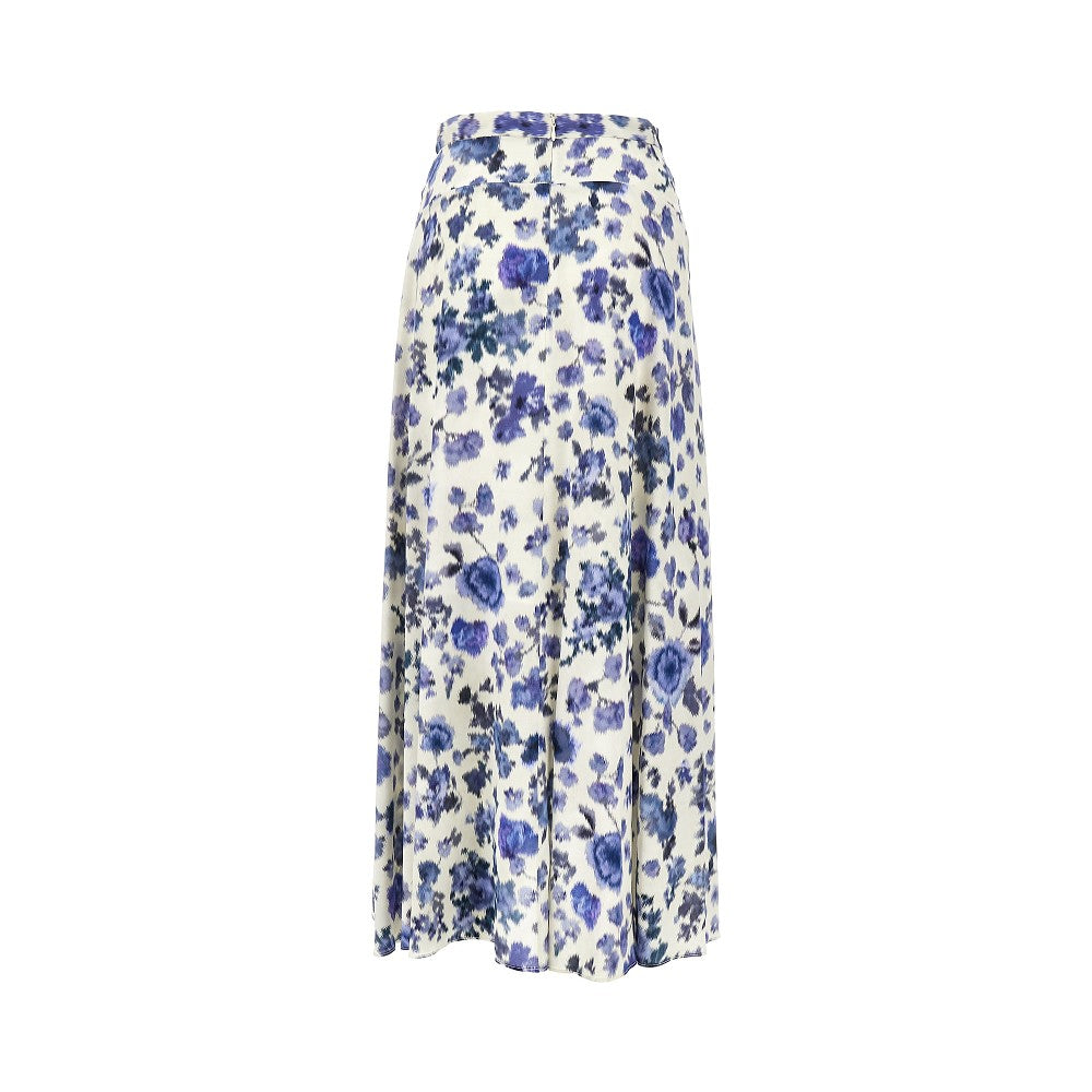 ISABEL MARANT 38 sakura printed silk skirt