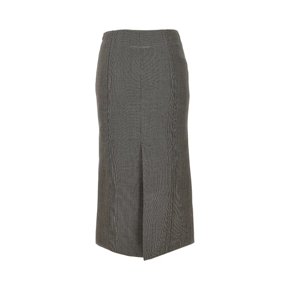 MM6 40 tweed midi skirt