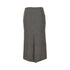 MM6 40 tweed midi skirt