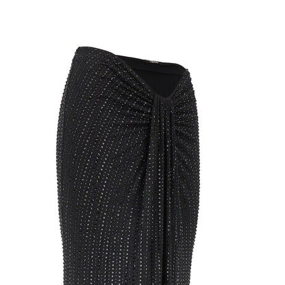 VENUJA S crystal-embellished jersey maxi skirt